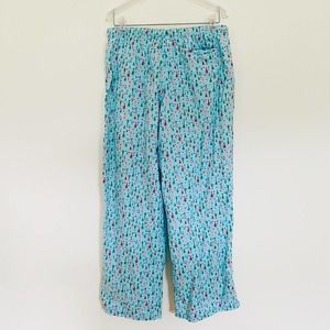 Gap Body Flannel Christmas Trees Holiday Cotton Pajama Pants Bottoms Medium